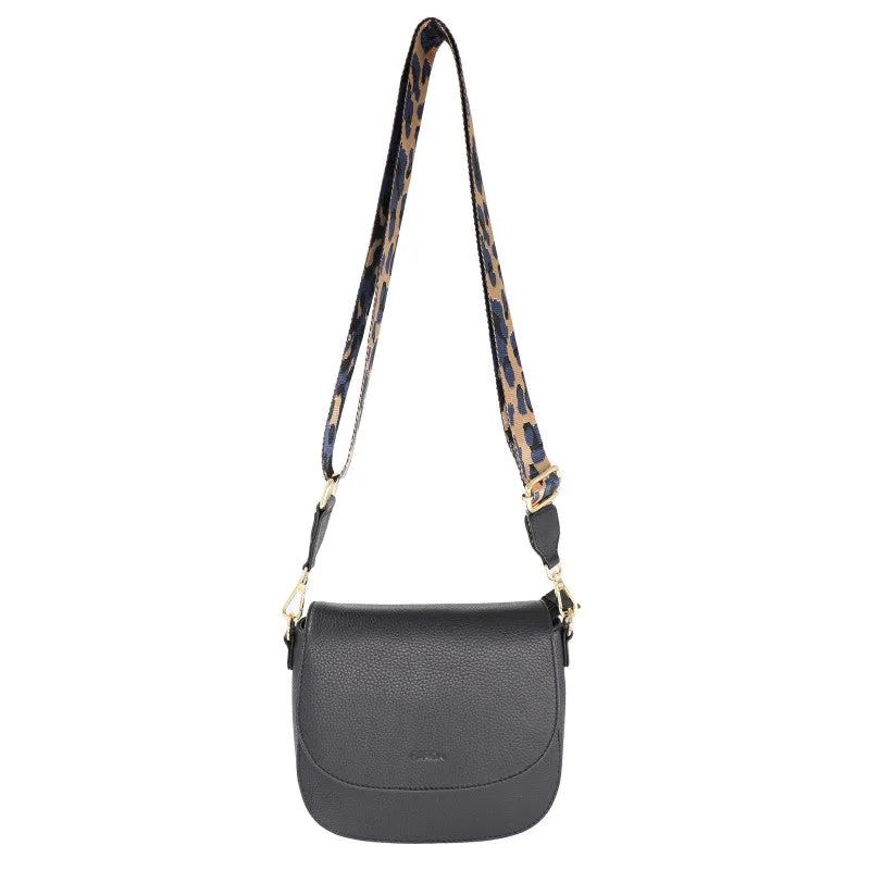 1027 Leather Crossbody Bag | Black