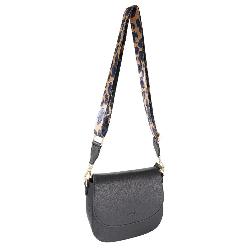 1027 Leather Crossbody Bag | Black