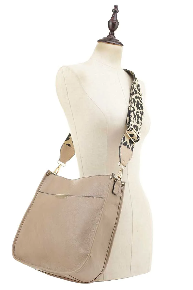 2 In 1 Animal Print Strap Crossbody Bag Set