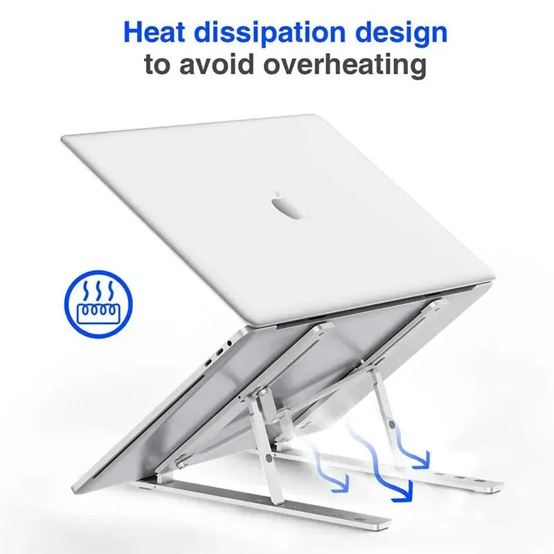 Aluminium Laptop Stand - Silver