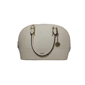 Anne Klein Cream Leatherette Satchel | Gently Used |