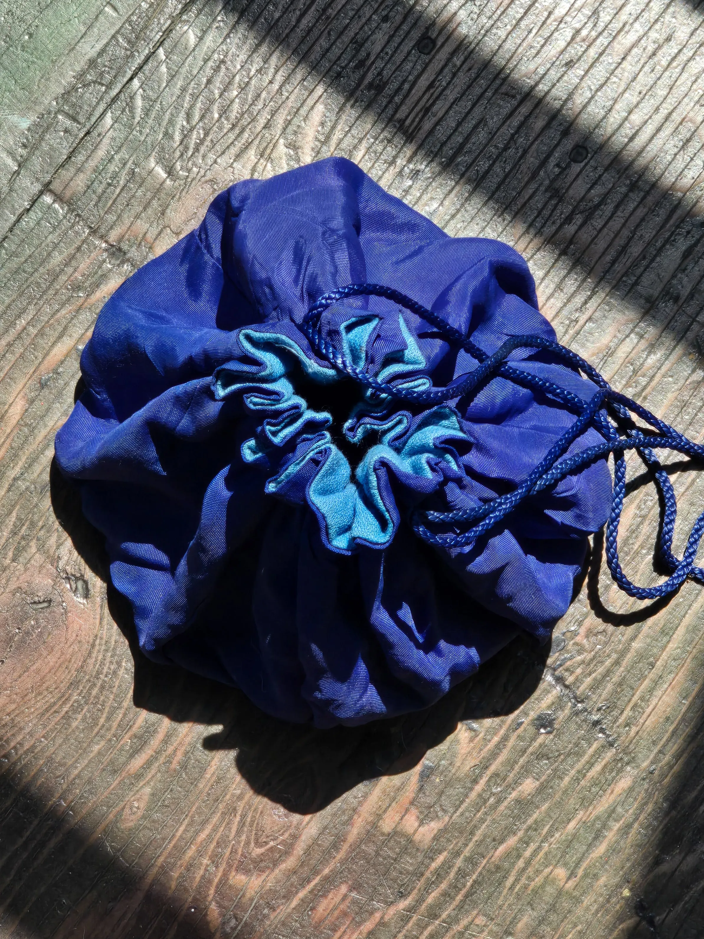 Antique Blue Pouch