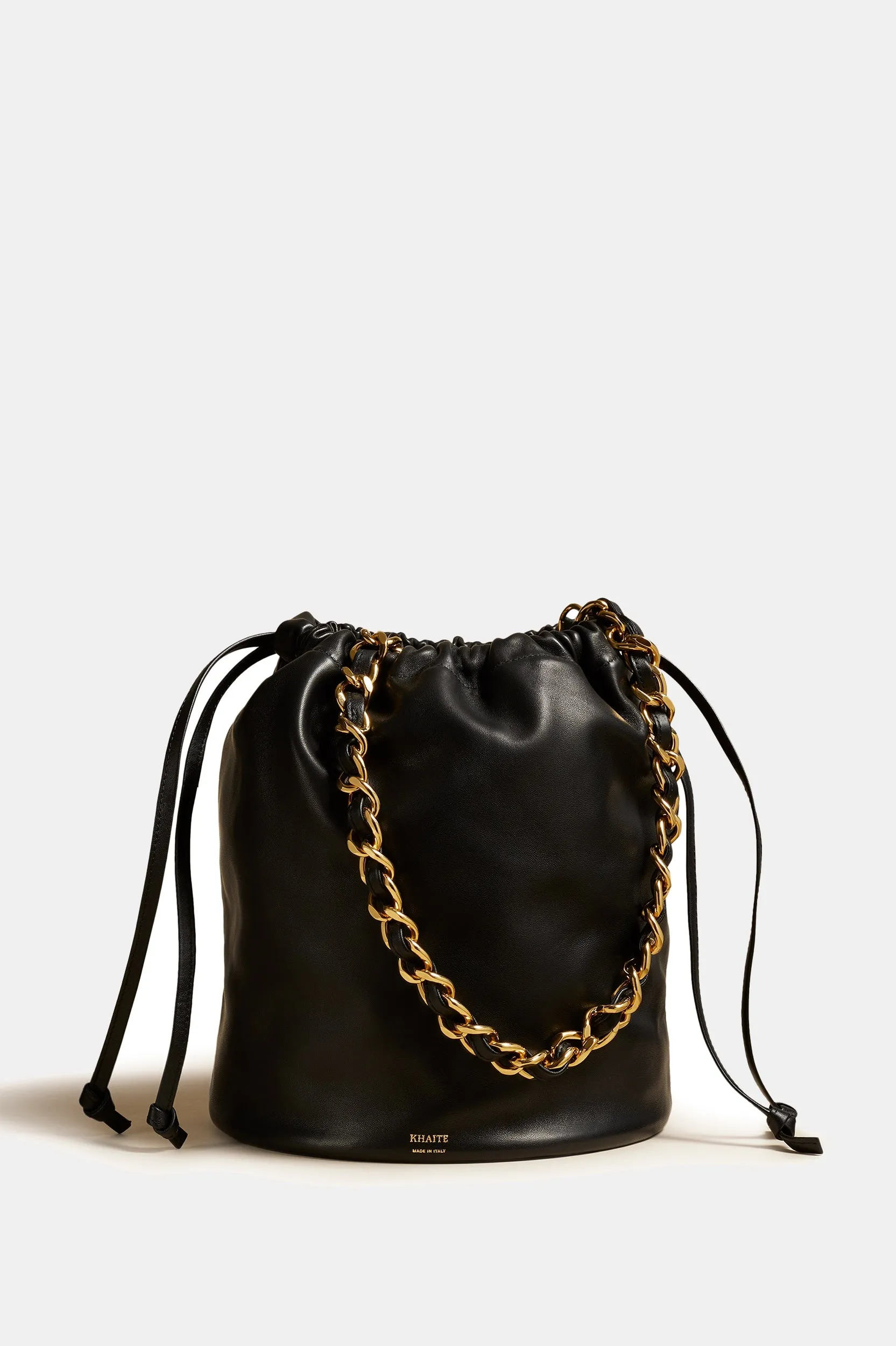 Aria Black Bucket Bag