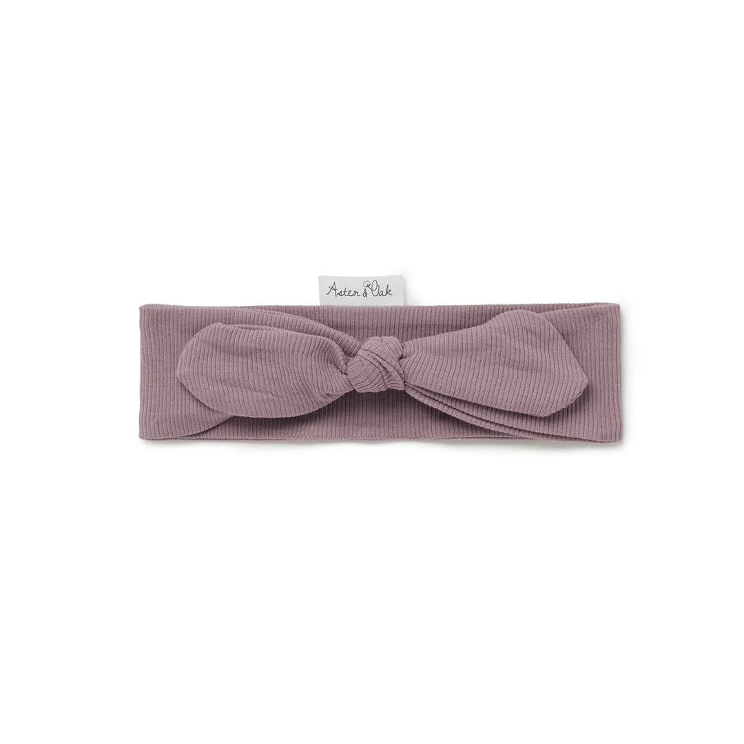 Aster & Oak | Elderberry Rib Headband