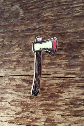 AXE ENAMEL PIN