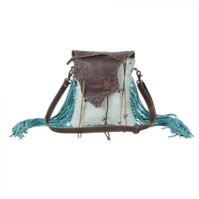 AXIE LEATHER & HAIRON BAG