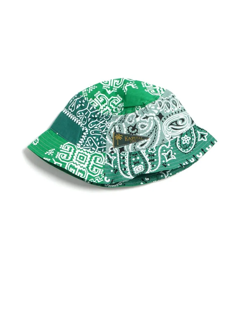 BANDANA PATCHWORK | BUCKET HAT | Green