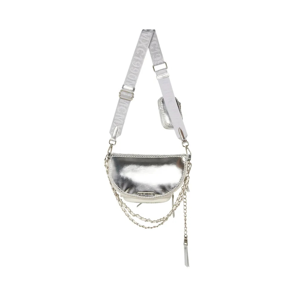 Bdoubler Crossbody bag SILVER