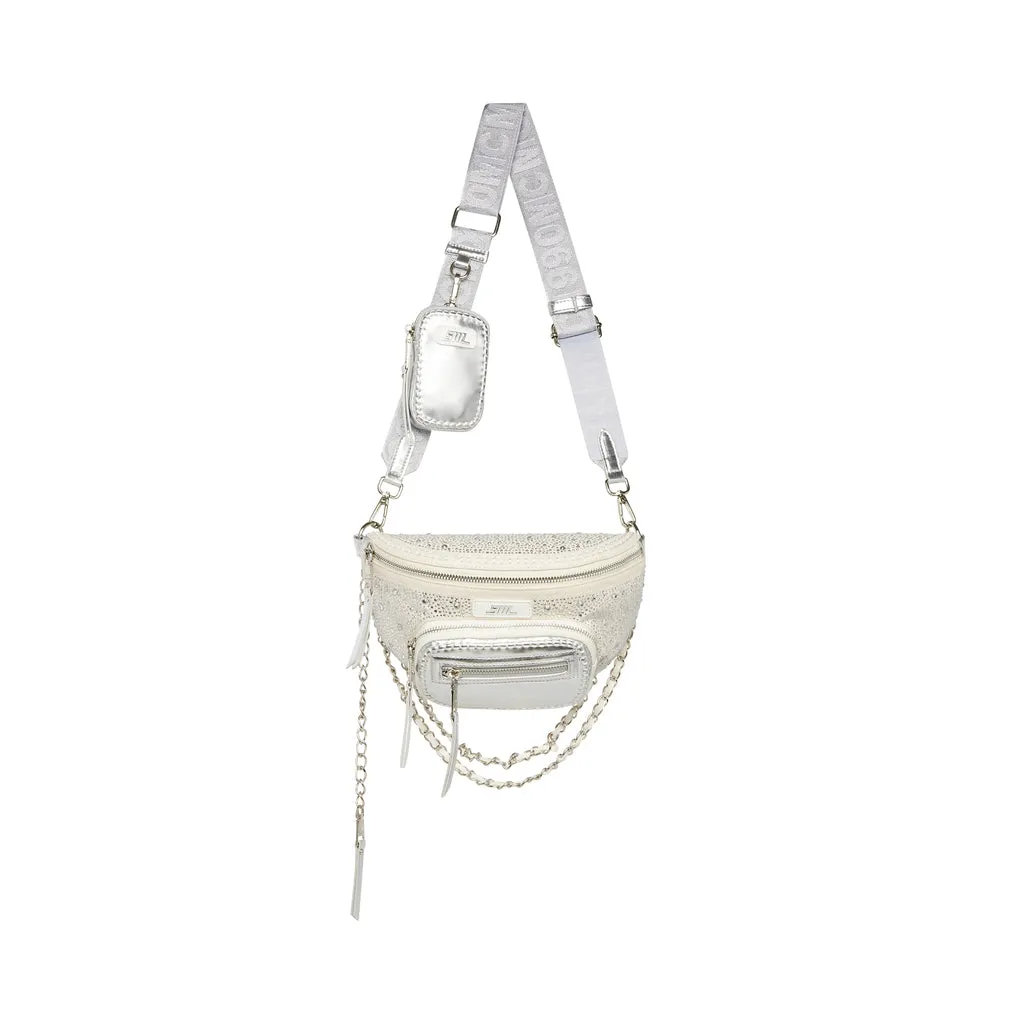 Bdoubler Crossbody bag SILVER