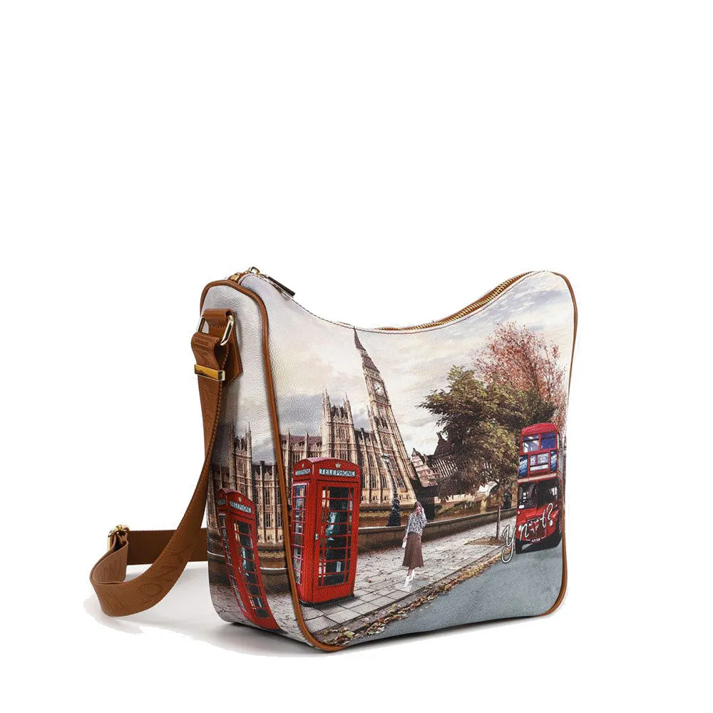 Borsa Donna  Y NOT Hobo Large a Tracolla YES-606 London Street