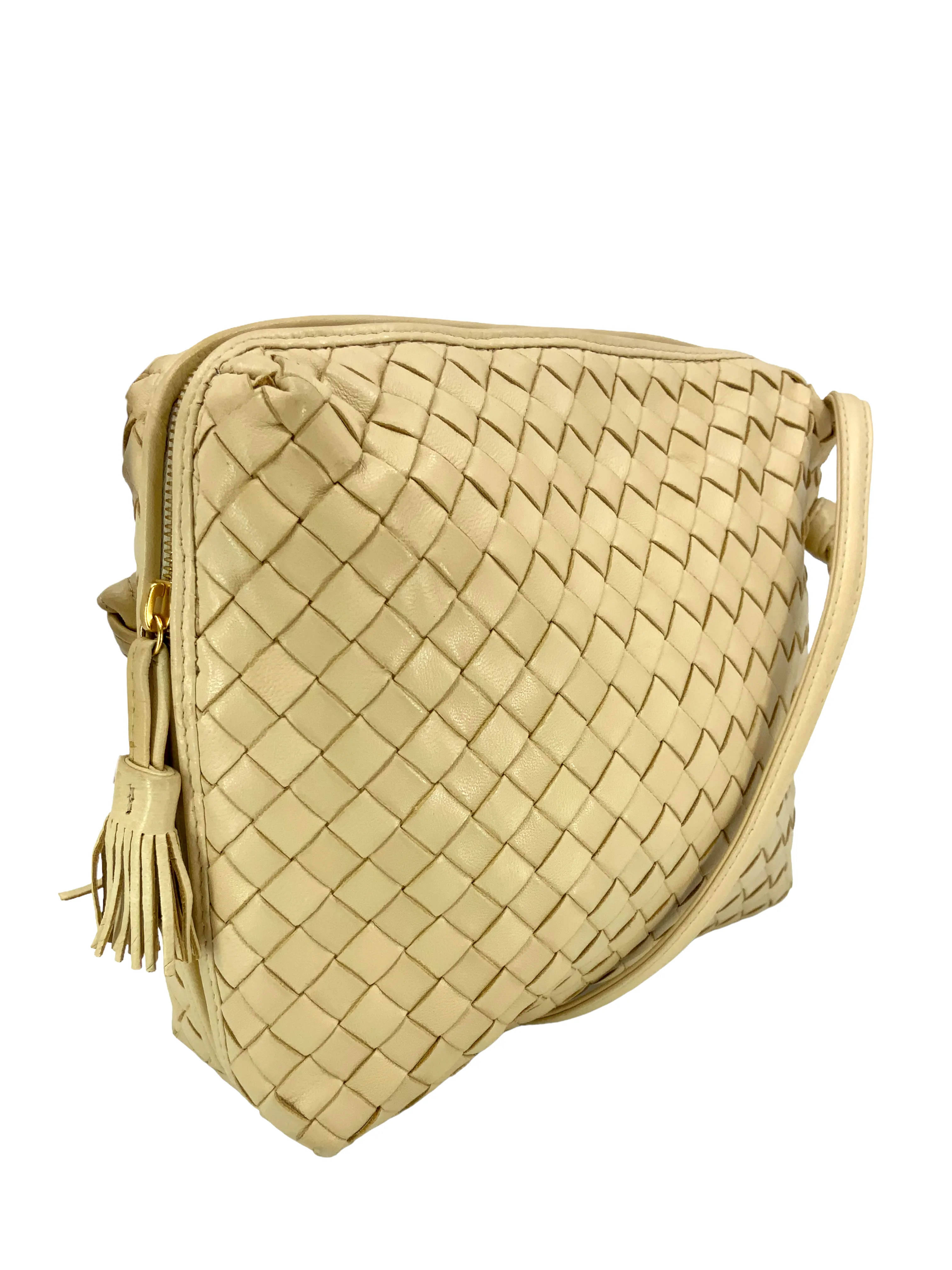 Bottega Veneta Intrecciato Pillow Crossbody Messenger Bag