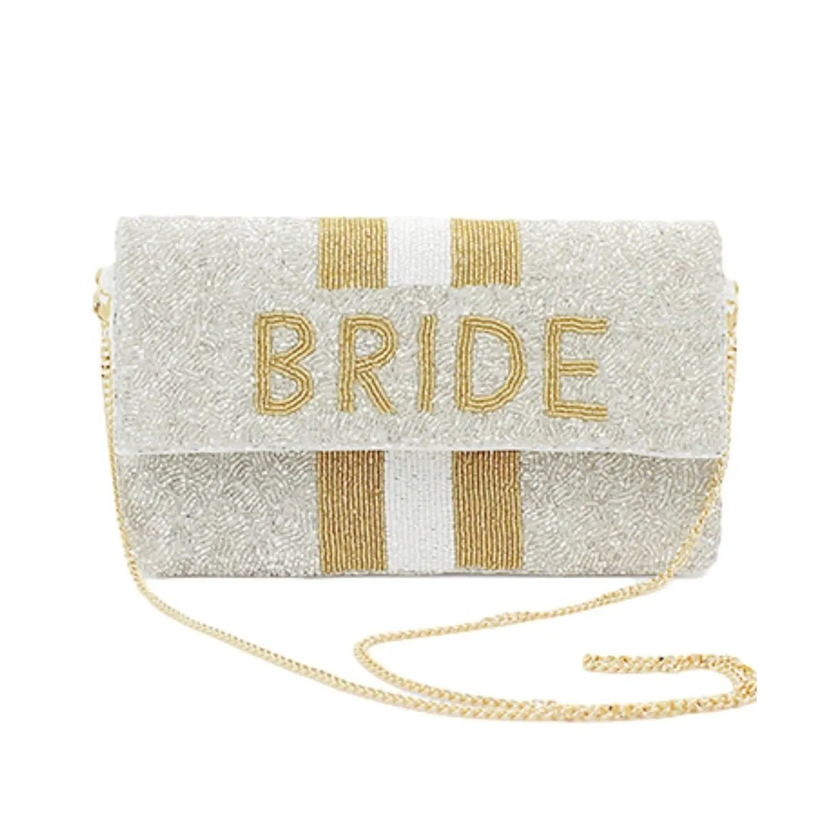 Bride Beaded Clutch