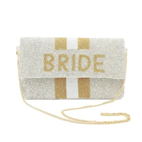 Bride Beaded Clutch