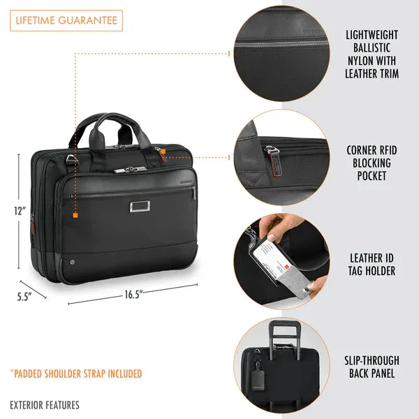 Briggs & Riley @work Medium Expandable Briefcase