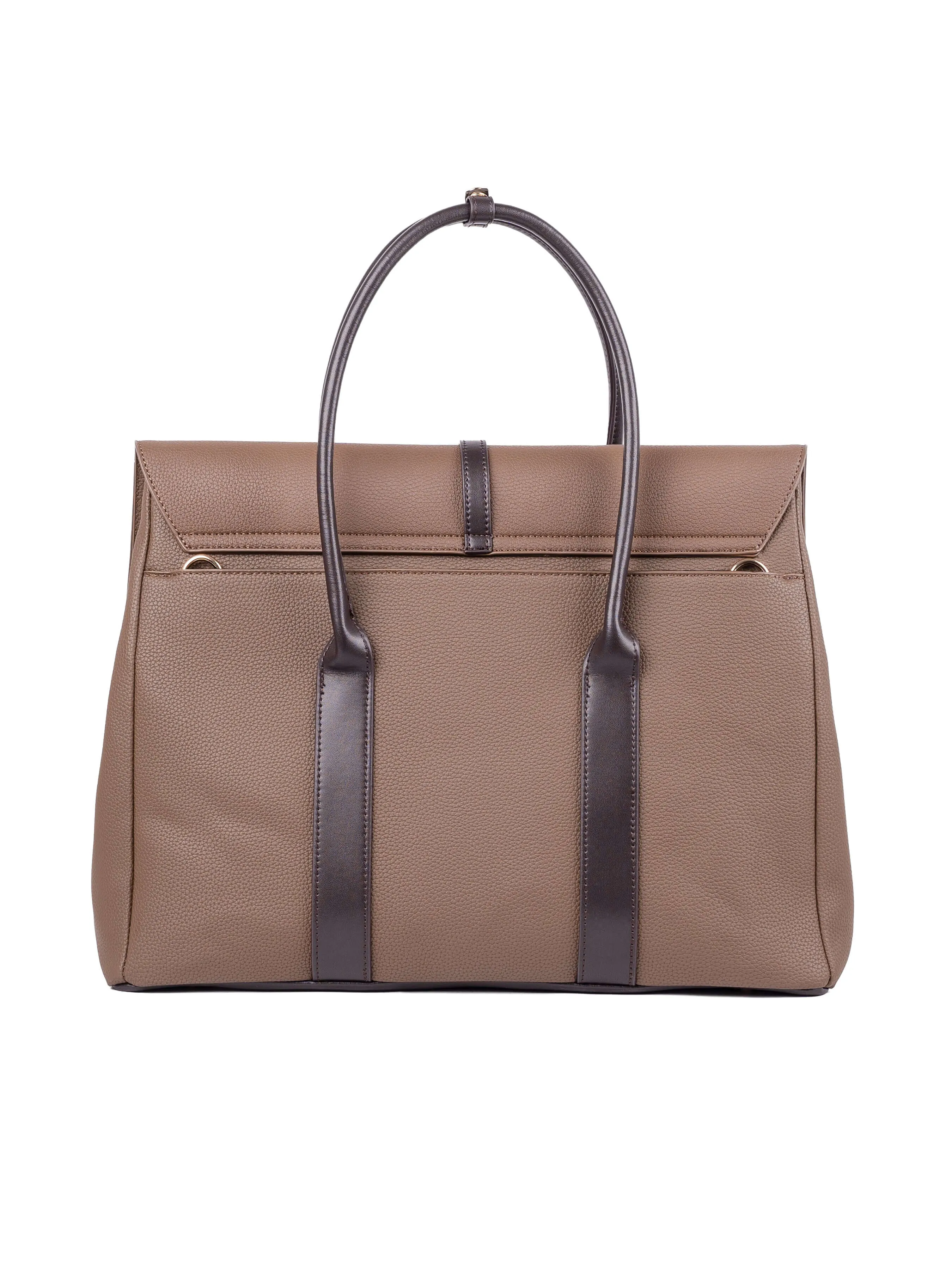 Bruno Briefcase - Brown Pebble