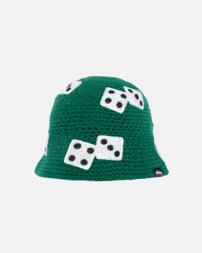 BUCKET HAT DICE KNIT