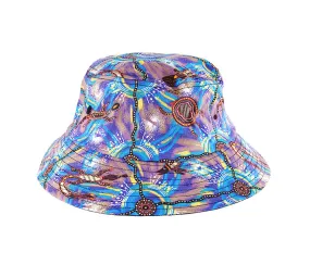 Bulurru Bucket Hats - Meeting Place (Water) By Louis Enoch