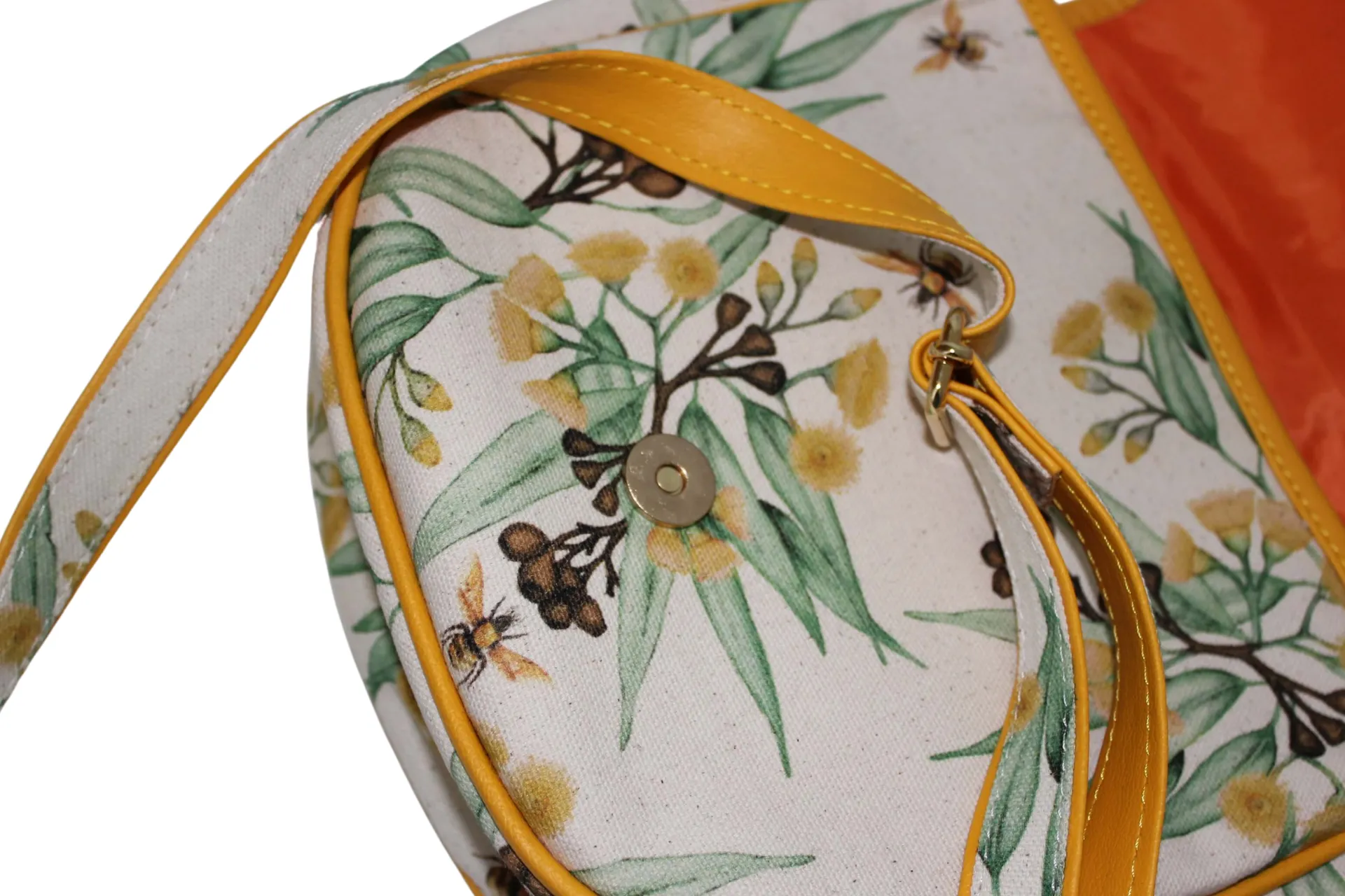 Canvas Crossbody Bag  Gumnut Bee