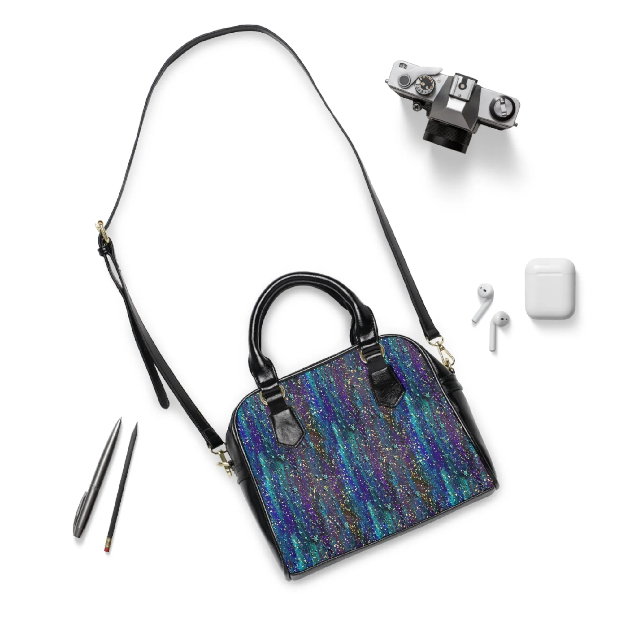 Celestial Shoulder Handbag