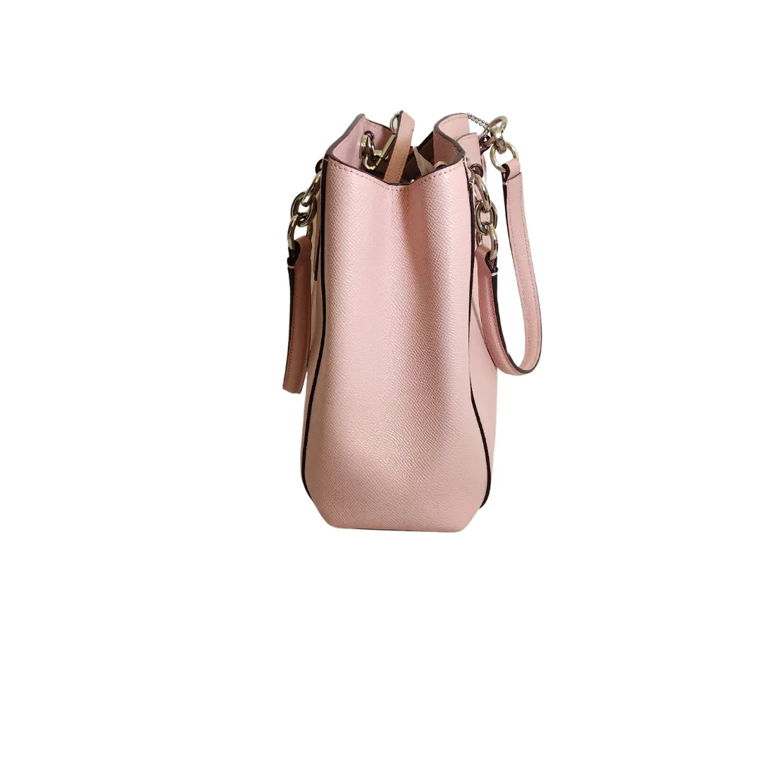 Coach Light Pink Leather 'Minetta' Satchel | Gently Used |