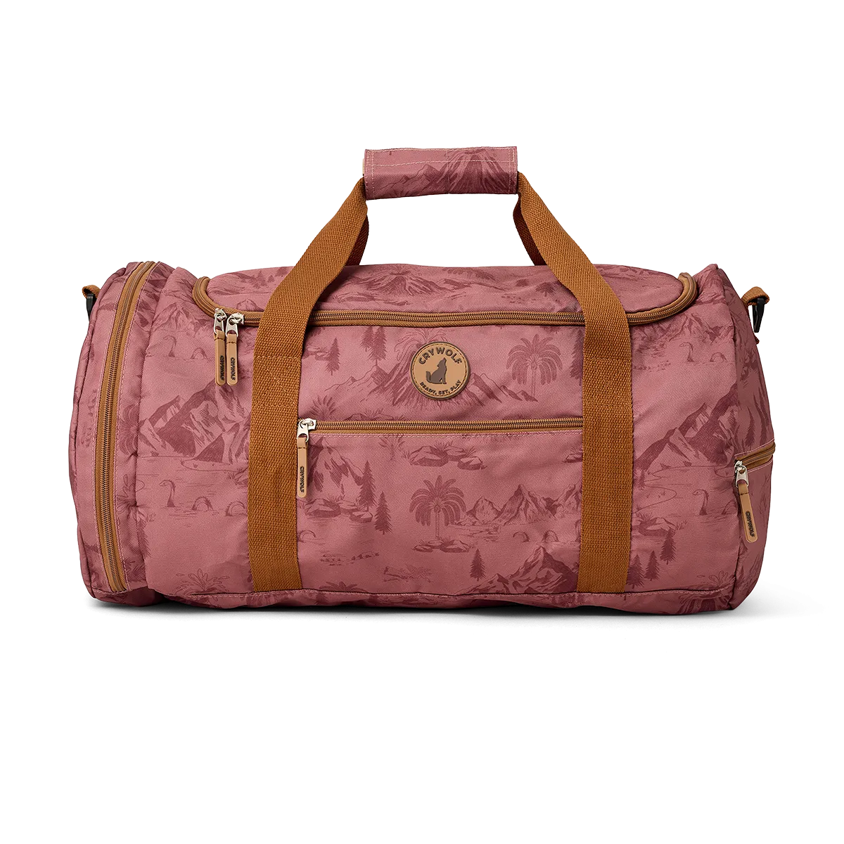 Crywolf Packable Duffel Bag - Rose Landscape