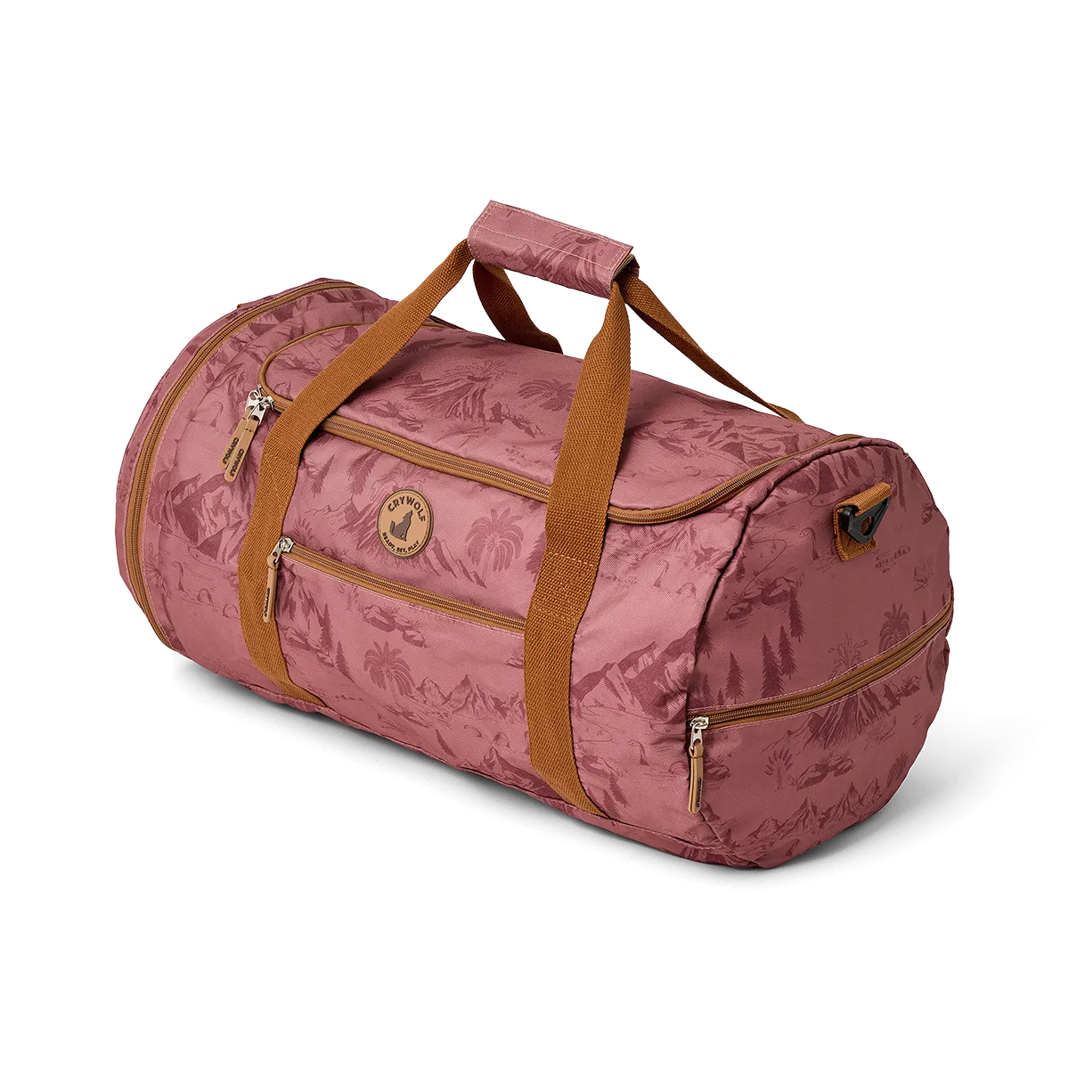 Crywolf Packable Duffel Bag - Rose Landscape