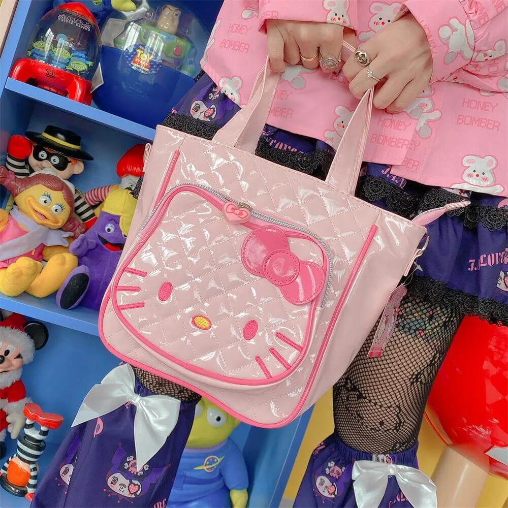 Cute “hello kitty”one Shoulder Messenger Bag by52033