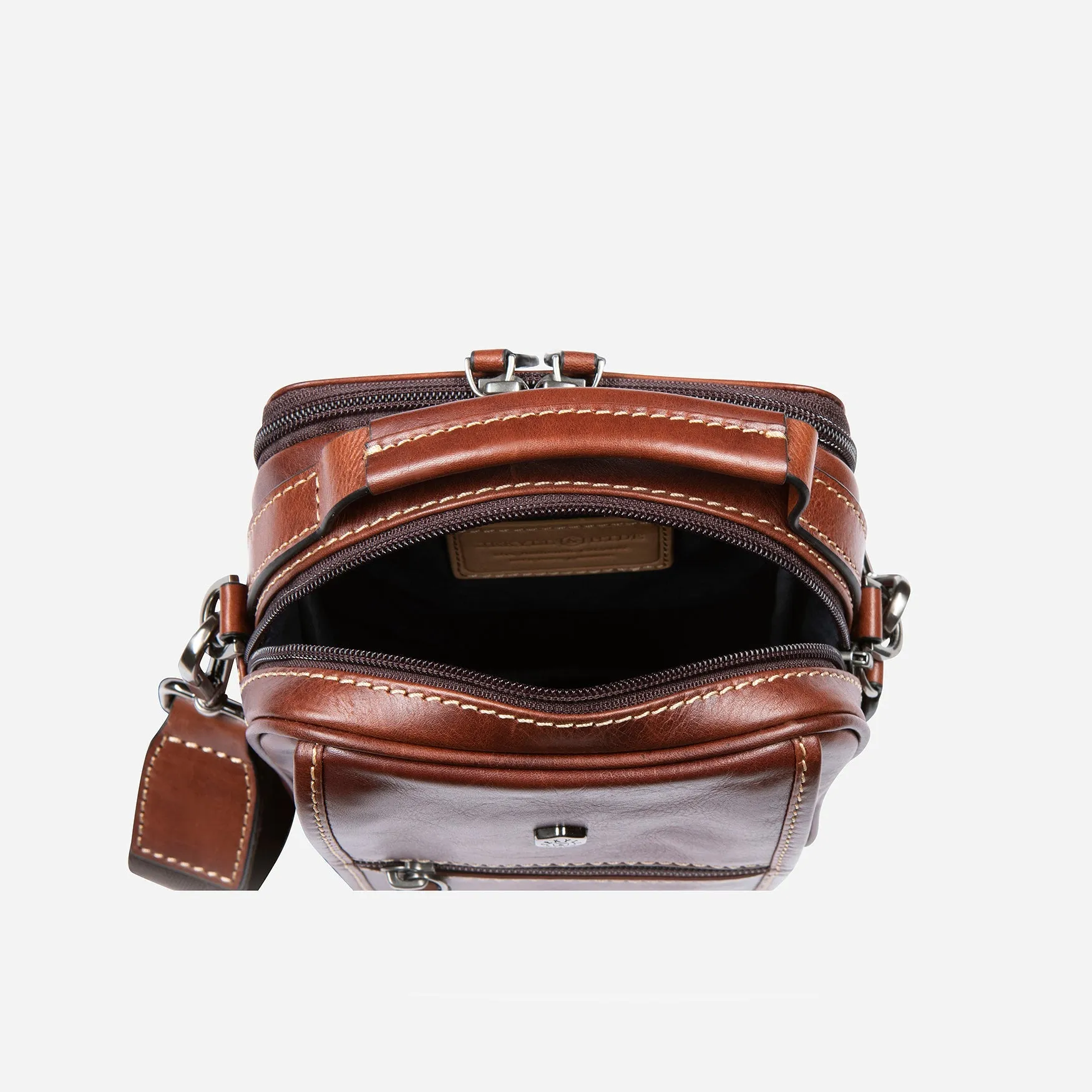 Detailed Crossbody Bag, Tobacco