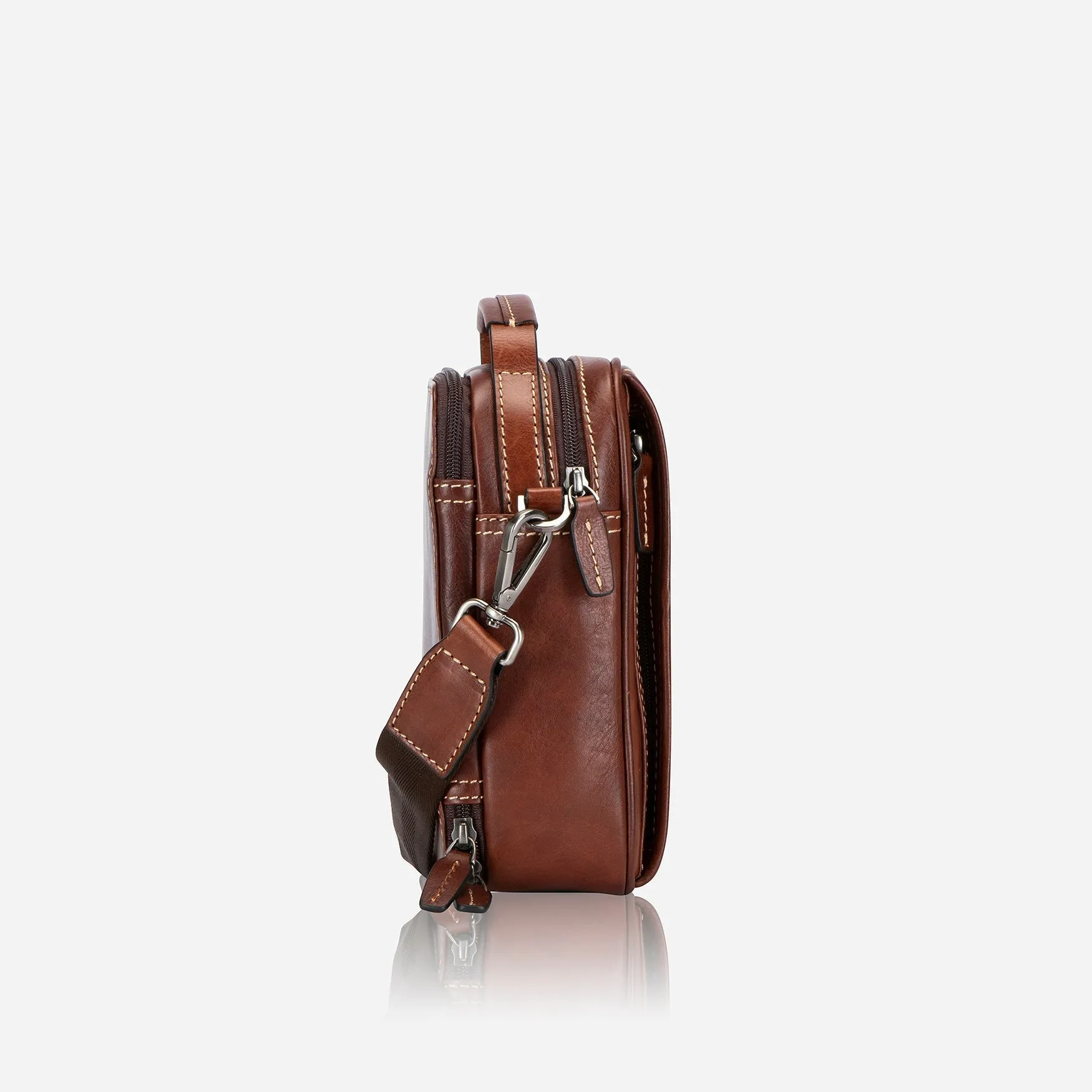 Detailed Crossbody Bag, Tobacco