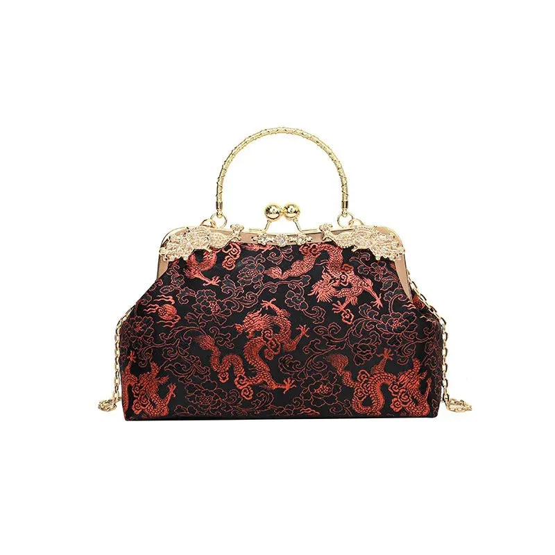 Dragon Clutch Handbag