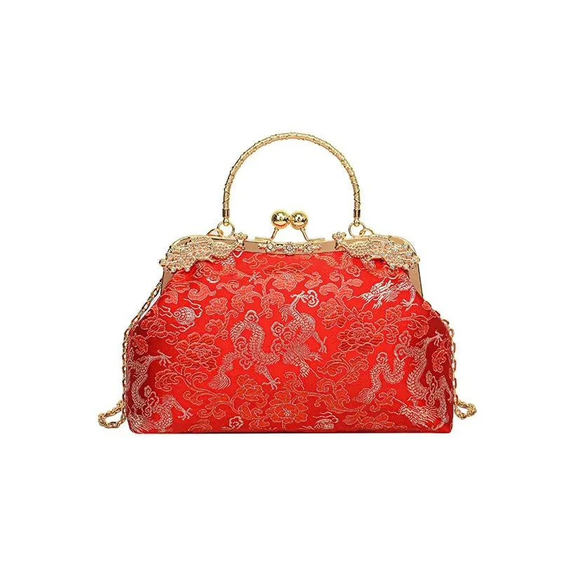 Dragon Clutch Handbag