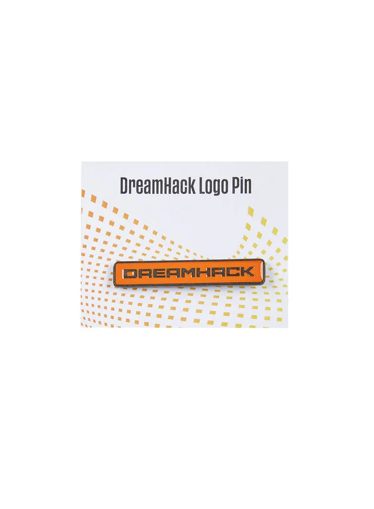 DreamHack Logo Pin orange