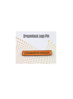 DreamHack Logo Pin orange