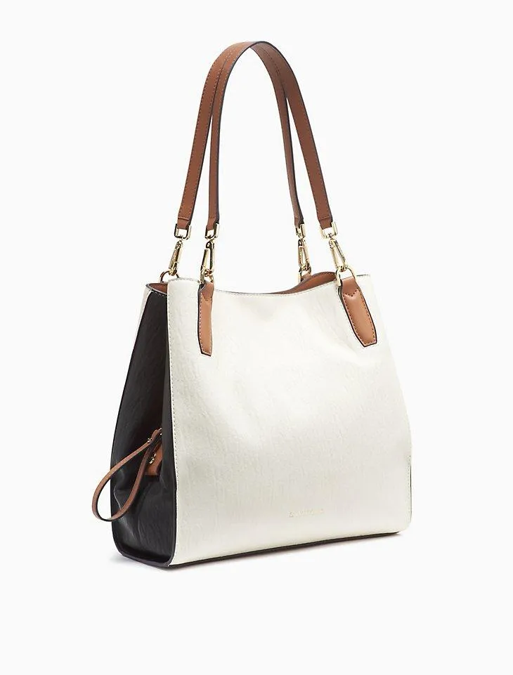 Elaine 3-Compartment Medium Tote Bag