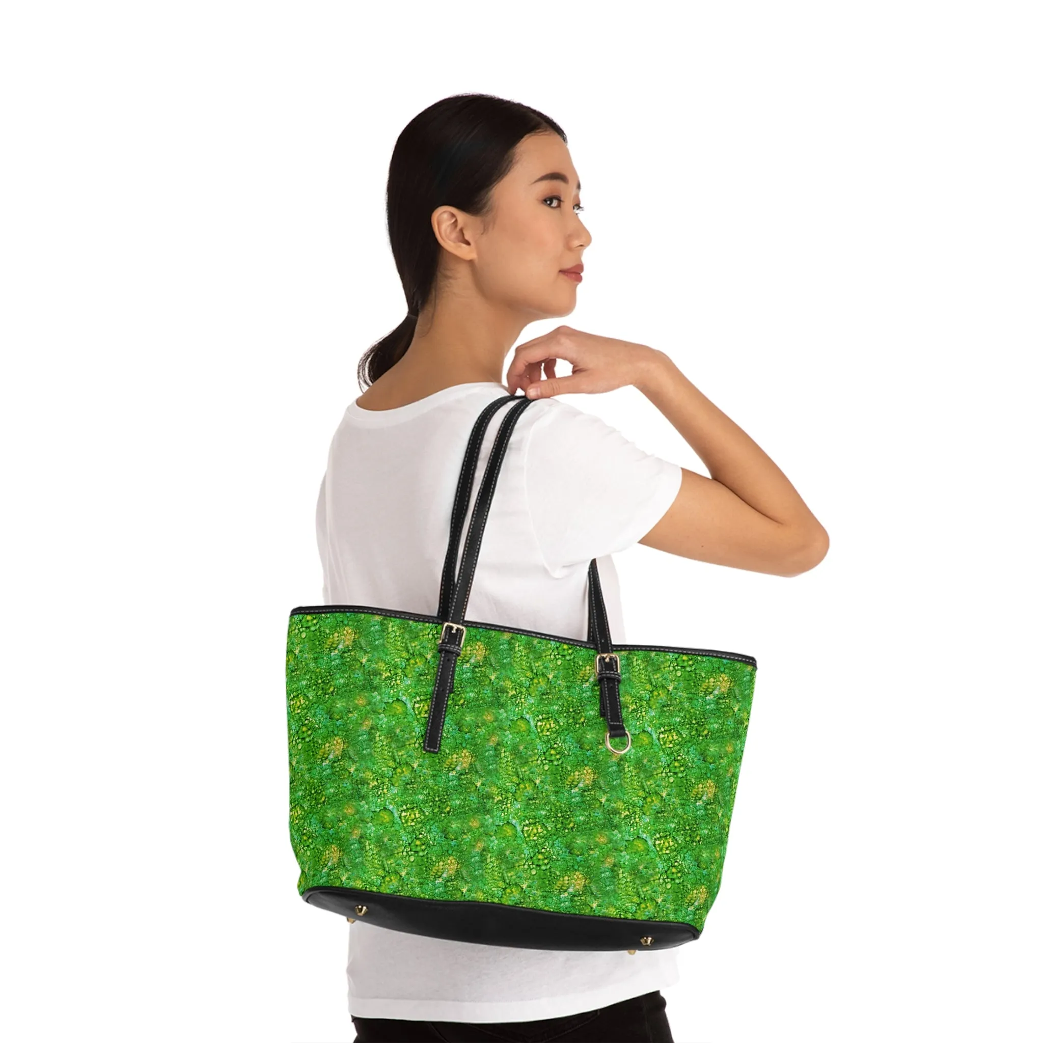 Emerald Dreams Shoulder Tote Bag