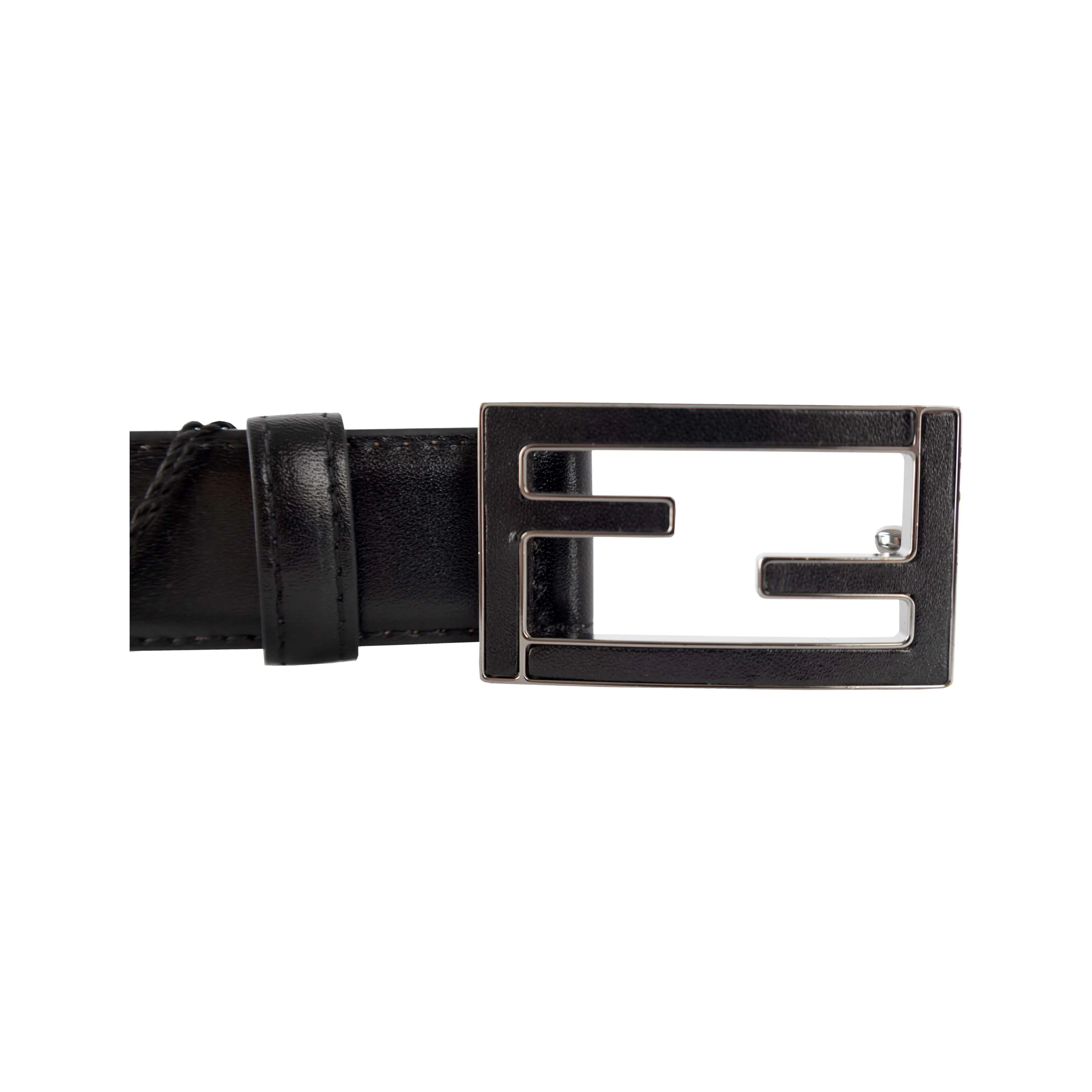 Fendi Black Belt - '10s