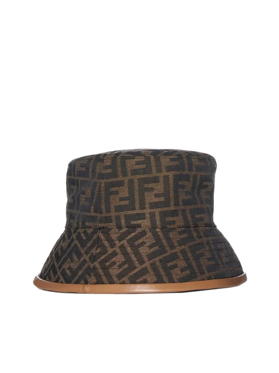 FENDI FF MOTIF BUCKET HAT