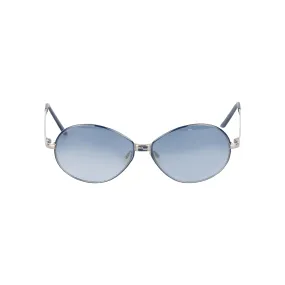 Fendi Oval Gradient Aviator Sunglasses - '10s