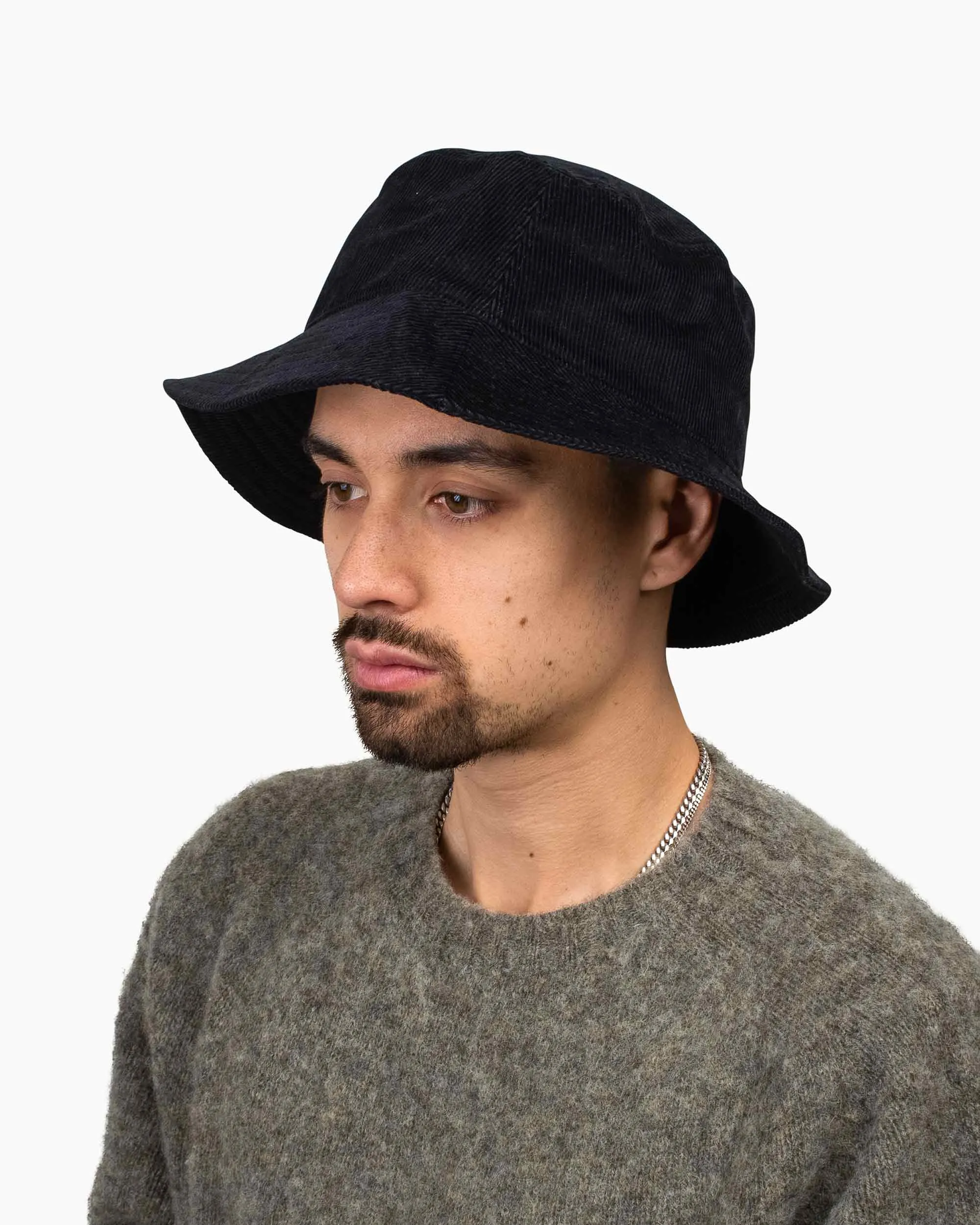 Found Feather Bucket Hat Black