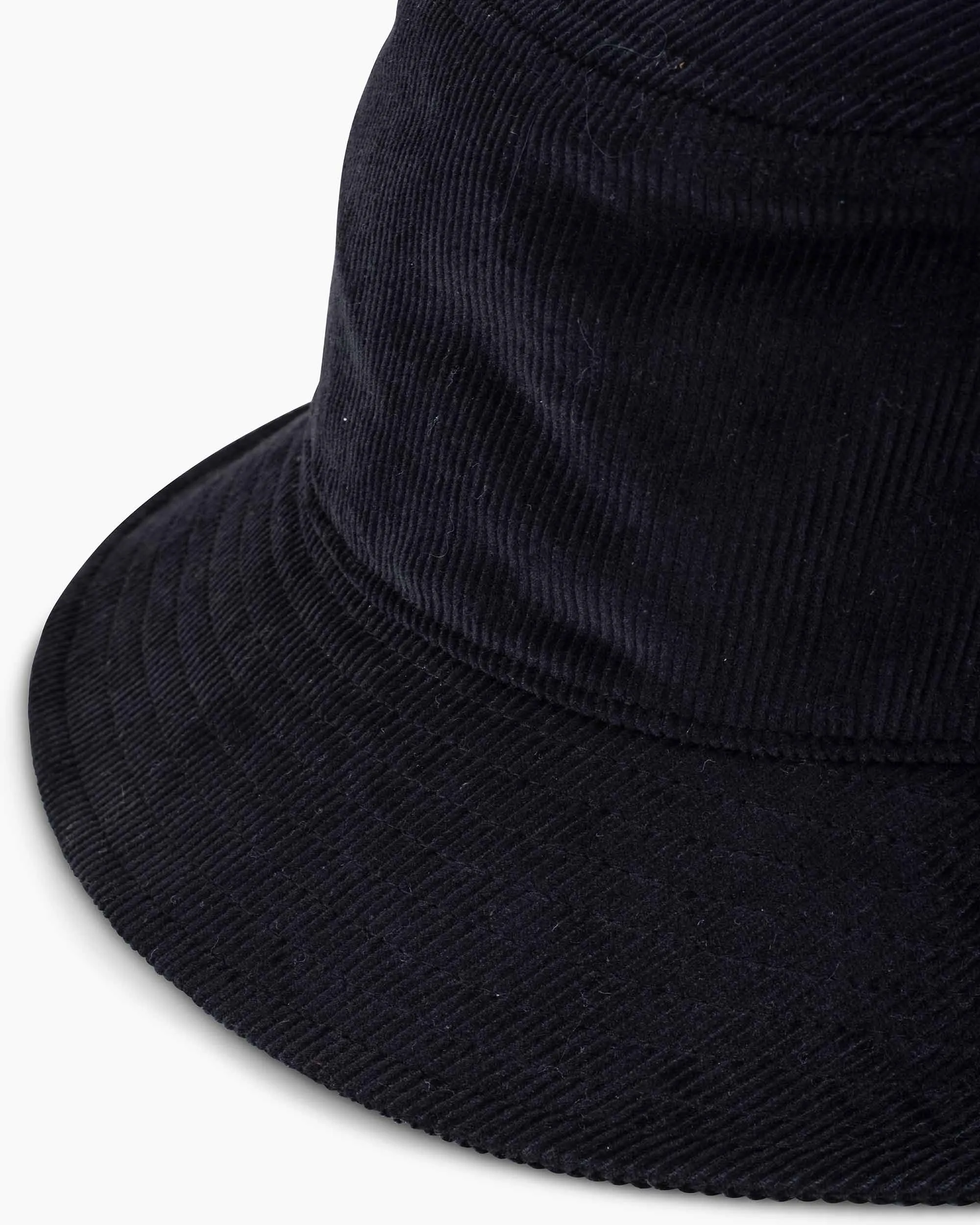 Found Feather Bucket Hat Black