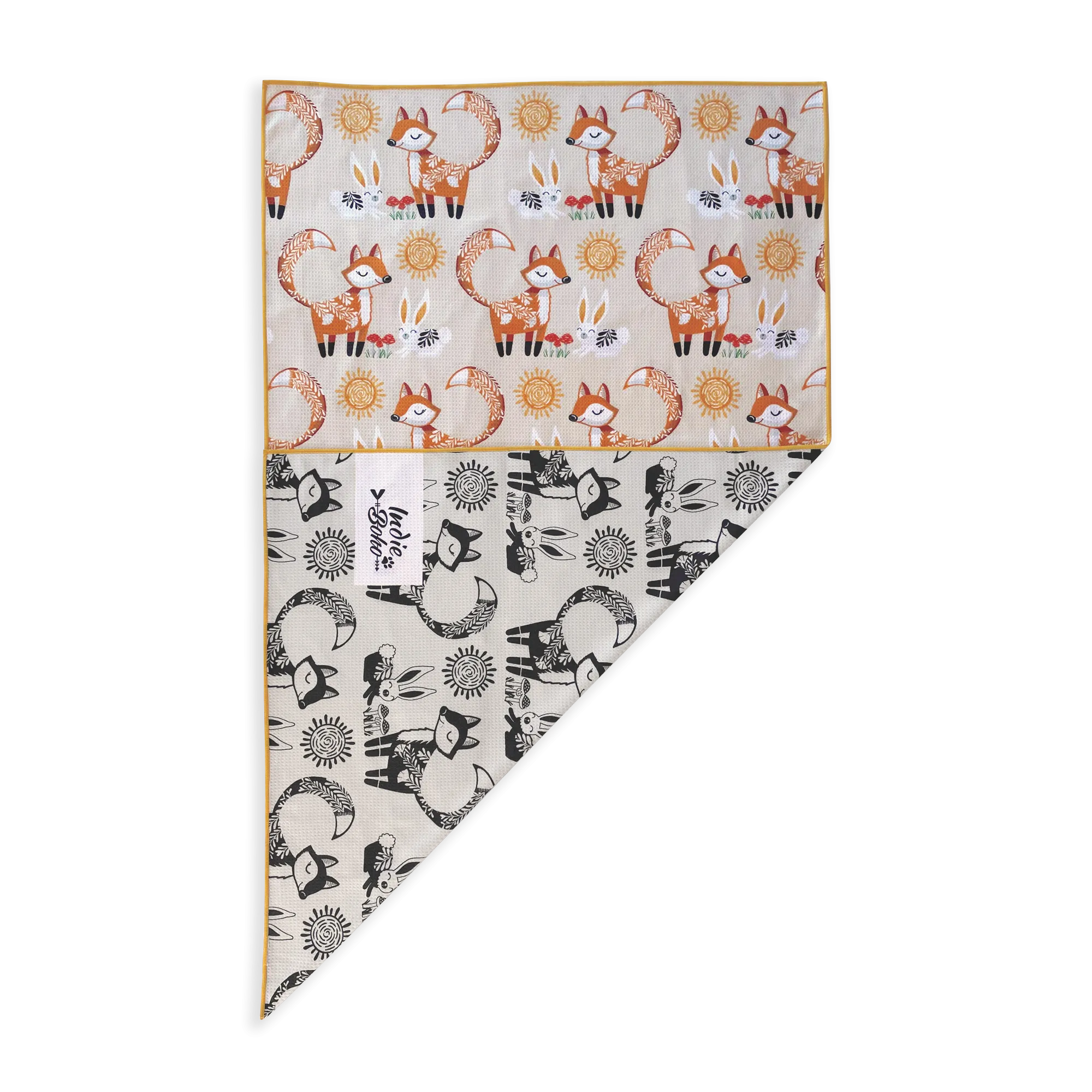 Foxy Tales Pet Travel and Bath Towel