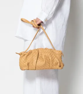 Gigi Woven Crossbody | Tan