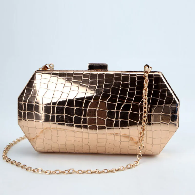 Glamour Metallic Mystique Clutch Bags