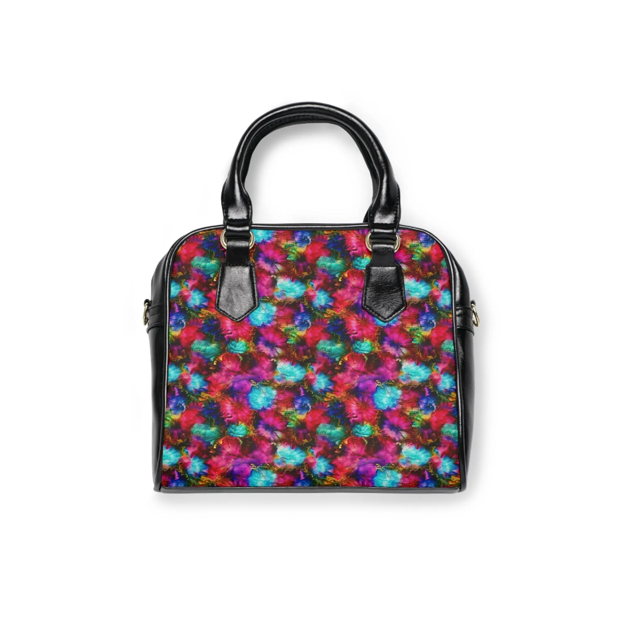 Grateful Flower Shoulder Handbag