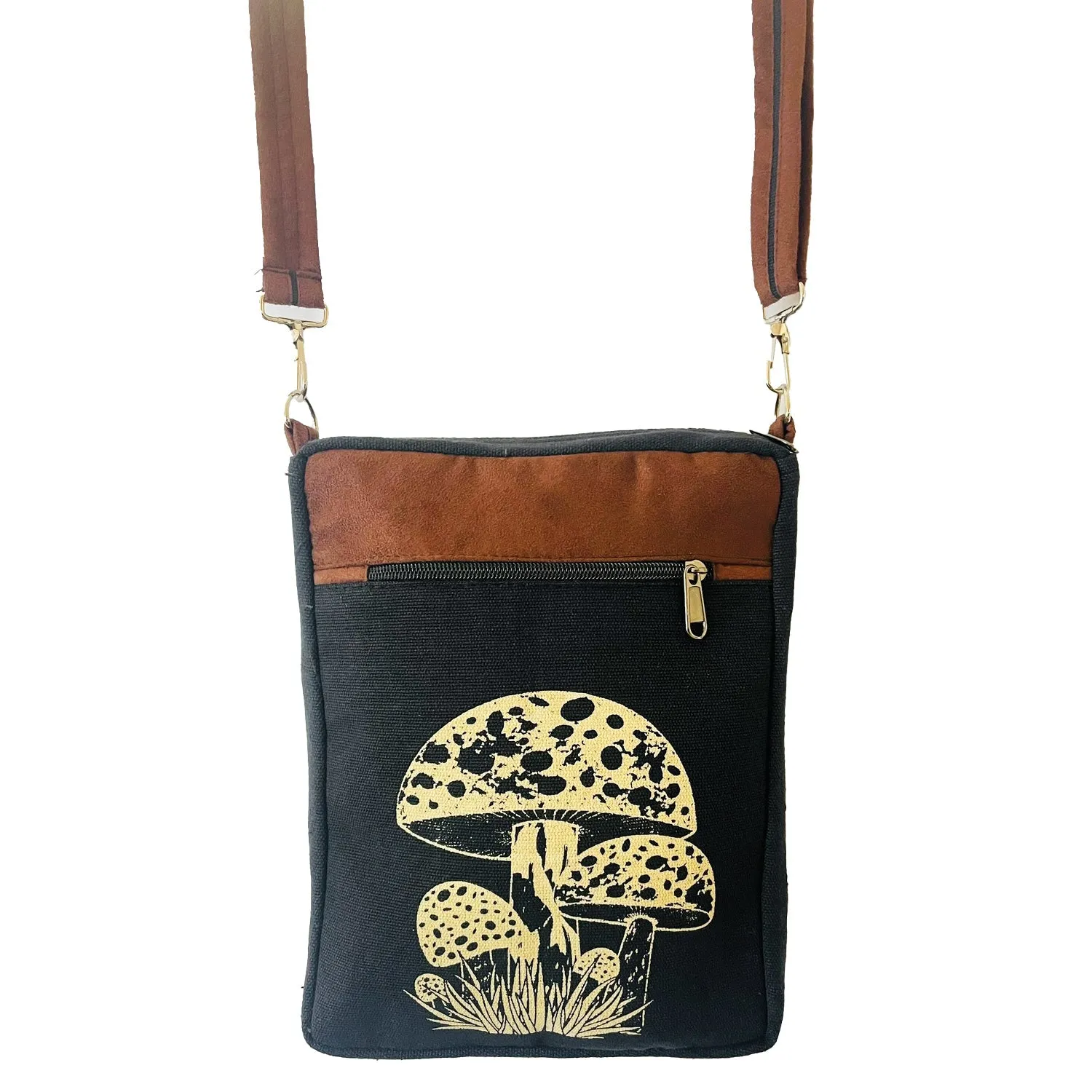 GREEN Crossbody Bag Mushroom