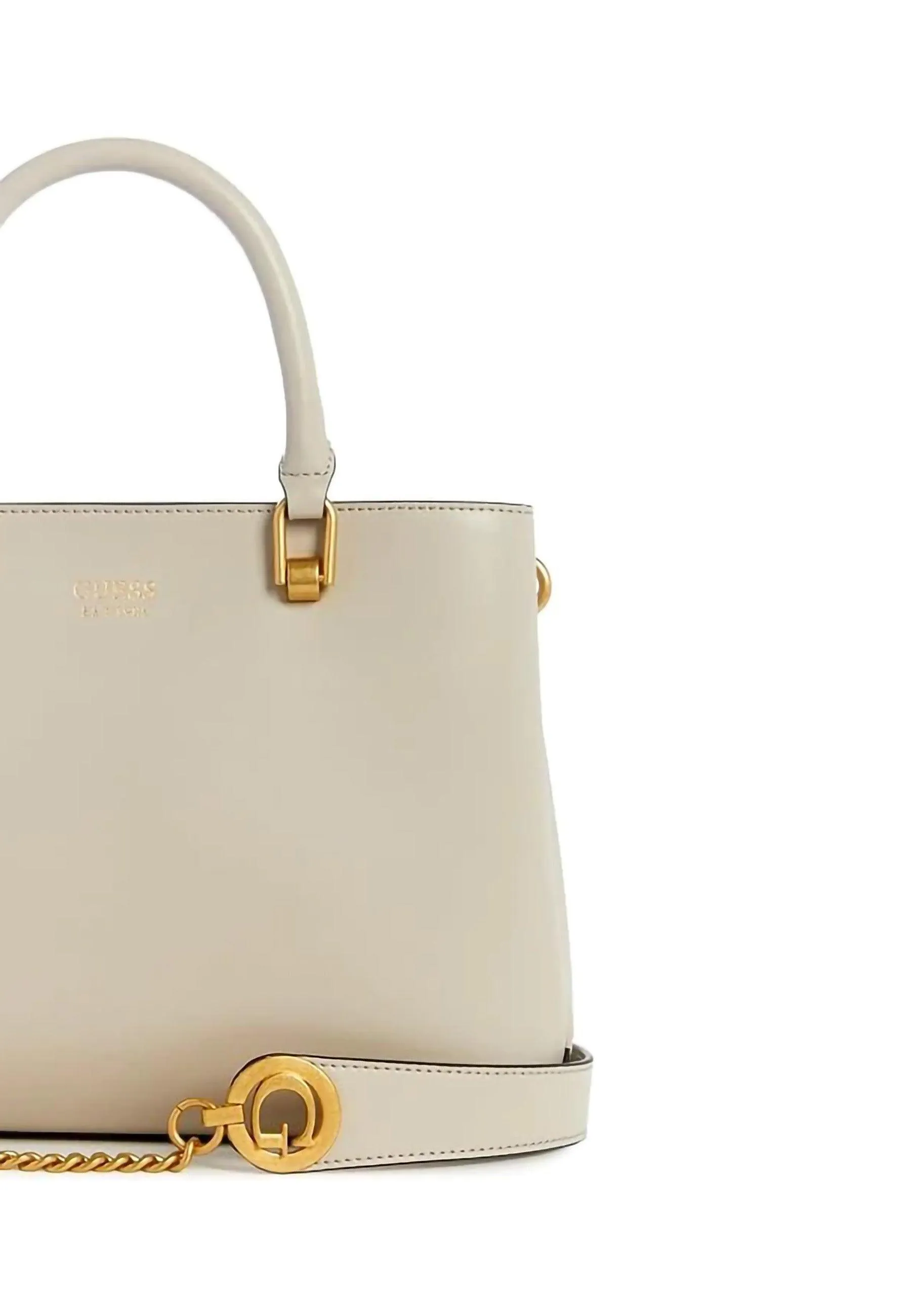 GUESS Masie Borsa Girlfriend Satchel Donna Stone Beige VA919006