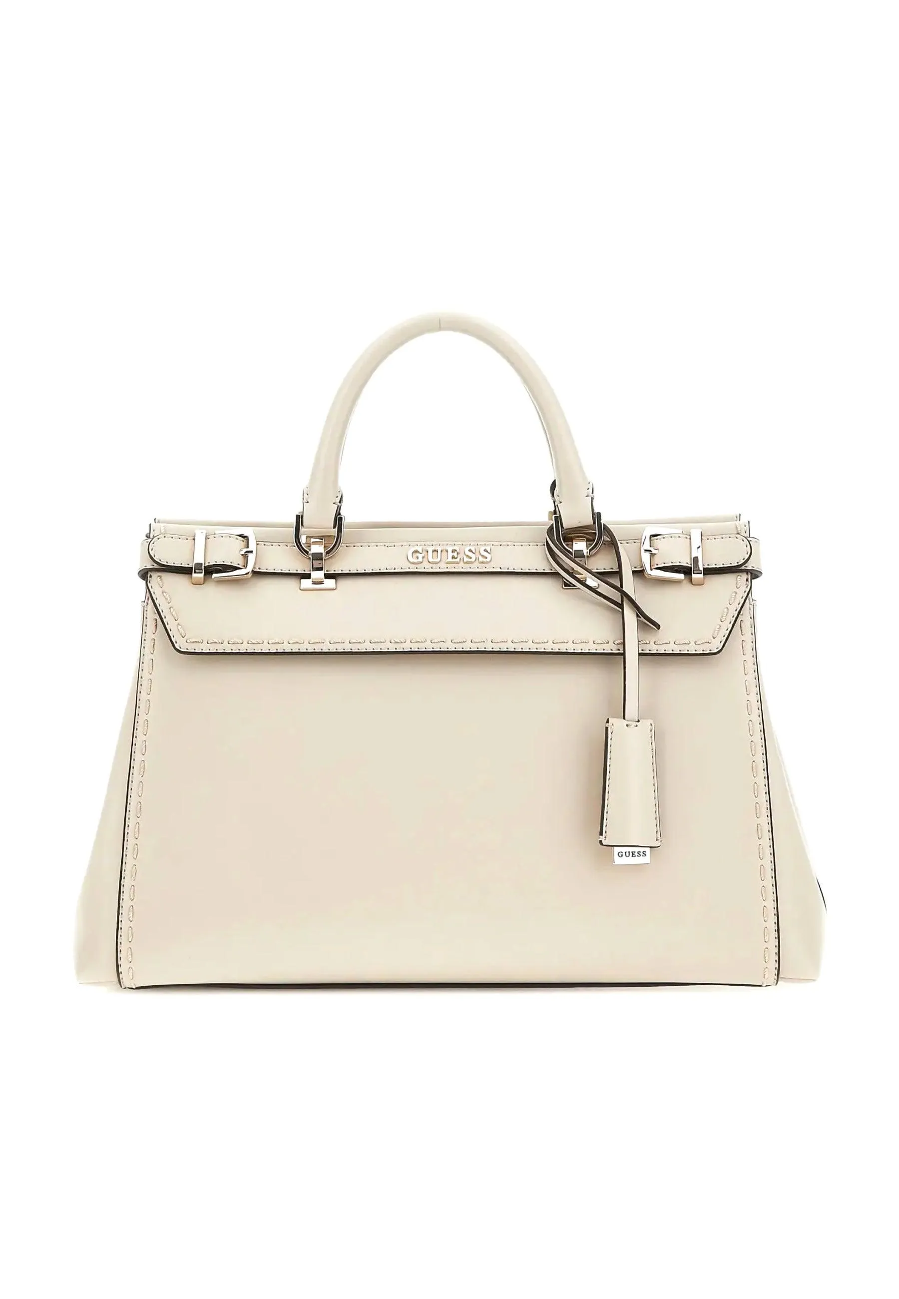 GUESS Sestri Luxury Borsa Satchel Donna Taupe Beige VC898506