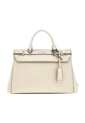 GUESS Sestri Luxury Borsa Satchel Donna Taupe Beige VC898506