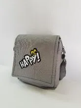 Happy Patched Bag