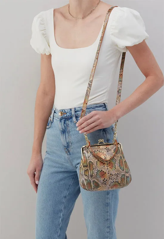 Hobo - Alba Crossbody Opal Snake Print Leather